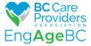 BC Care Provider Association EngAgeBC Logo